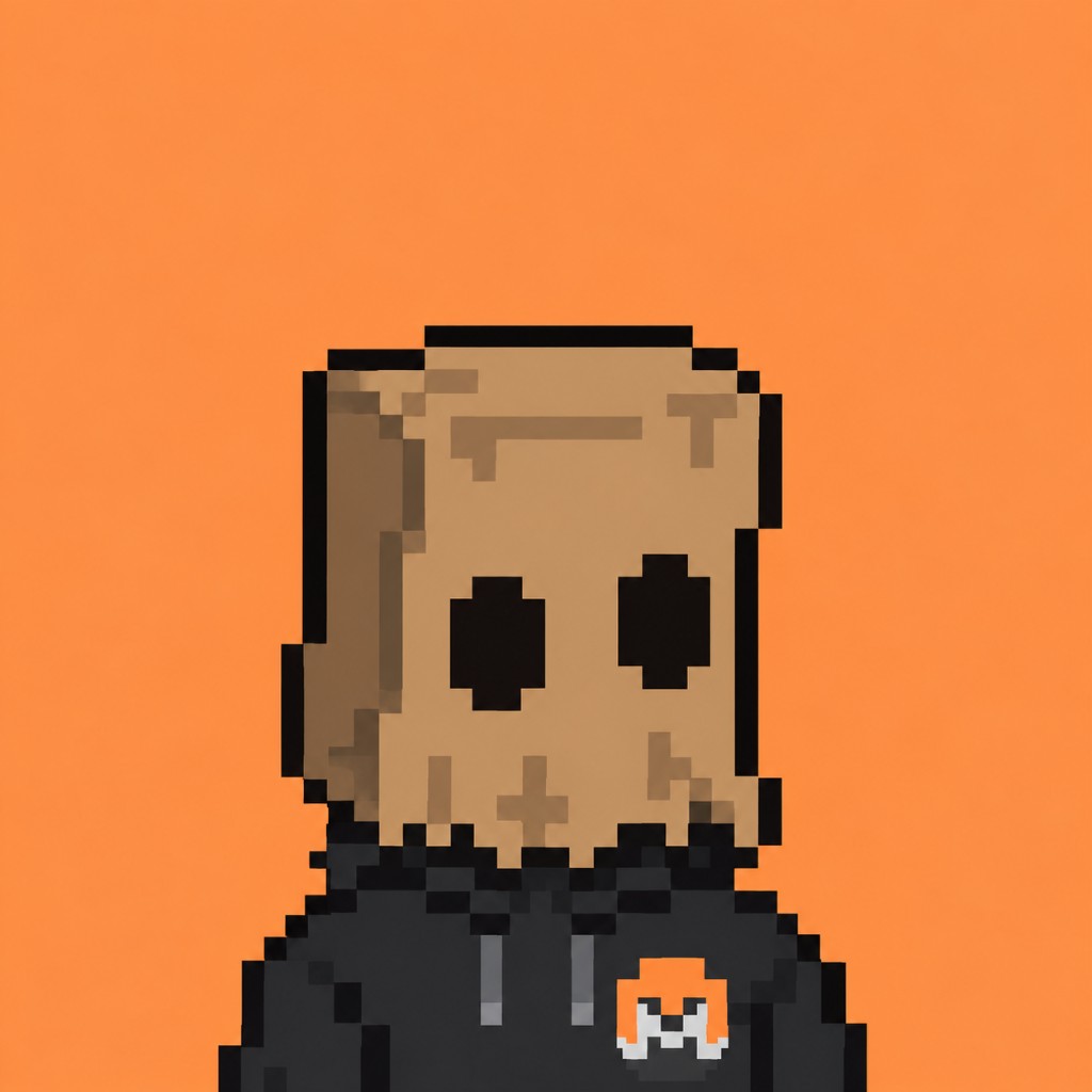 Moneroid — paper bag, hoodie, Monero mark